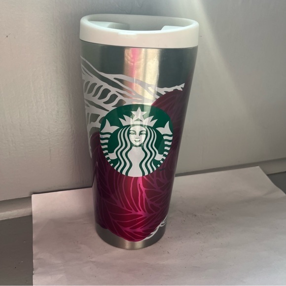 Starbucks Other - 2014 Starbucks ROSE Thermos Tumbler 16oz  - rare and collectible